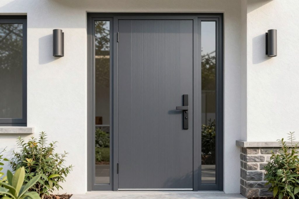 aluminium voordeur modern design limburg