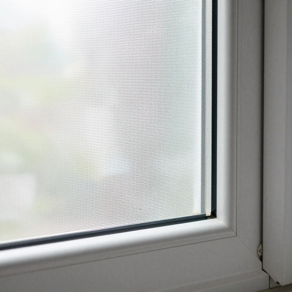 vast vliegenraam aluminium frame